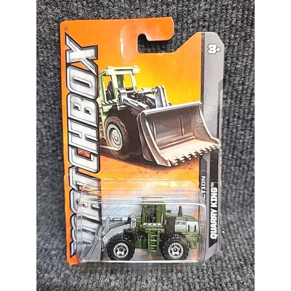 2011 Matchbox QUARRY KING Green 41/100 Construction